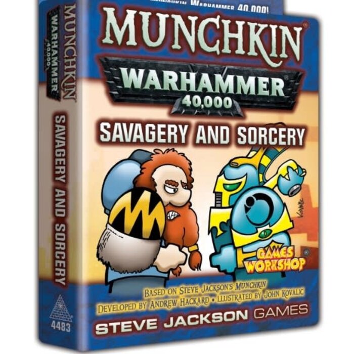 Steve Jackson Games Munchkin Warhammer 40K: Savagery and Sorcery Expansion