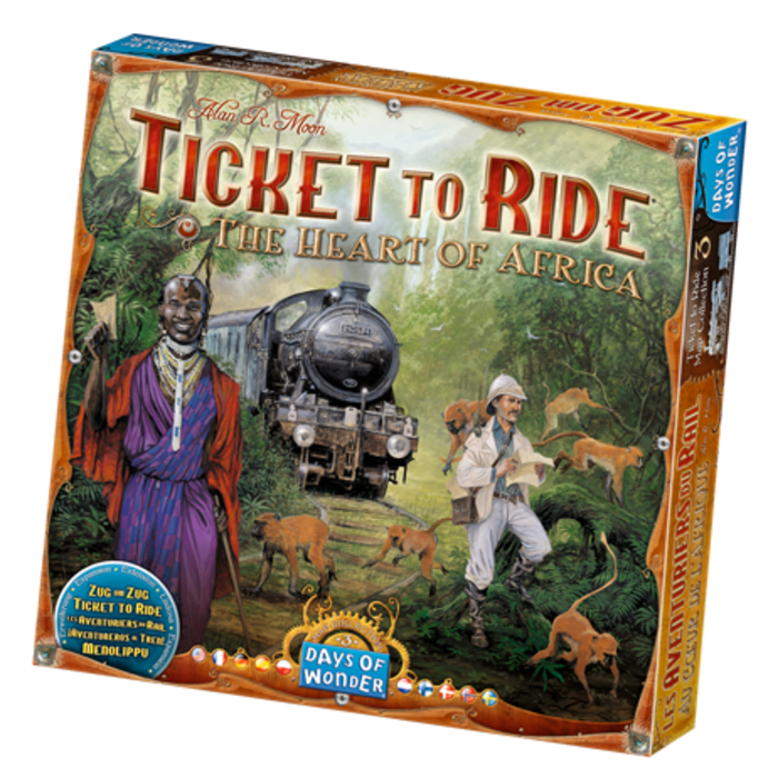 Days of Wonder Ticket to Ride: Map Collection 3 - The Heart of Africa