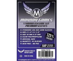 Mayday Games Sleeves - 56x87mm Mayday Premium - 50/pk (Standard American)