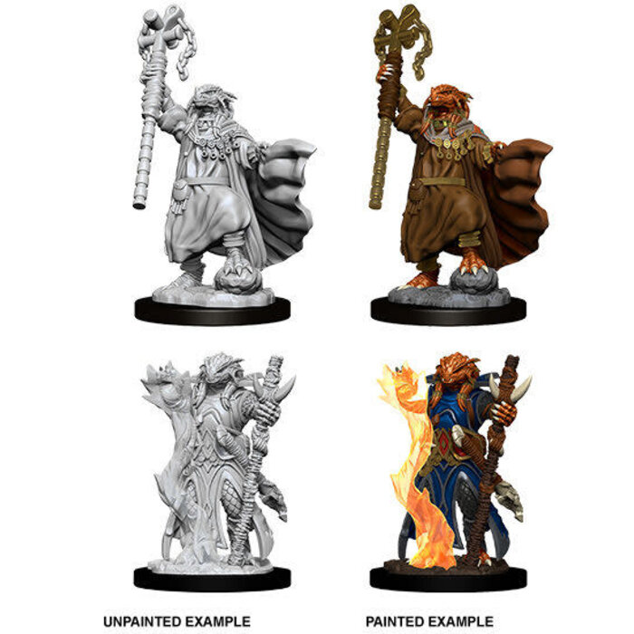 Wizkids/NECA LLC Nolzur's Marvelous Miniatures: Female Dragonborn Sorcerer