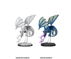 Wizkids/NECA LLC Nolzur's Marvelous Miniatures: Young Blue Dragon