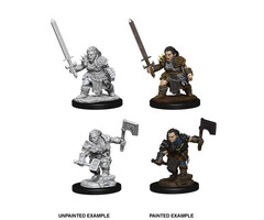 Wizkids/NECA LLC Pathfinder Deep Cuts Miniatures: Dwarf Barbarian Female