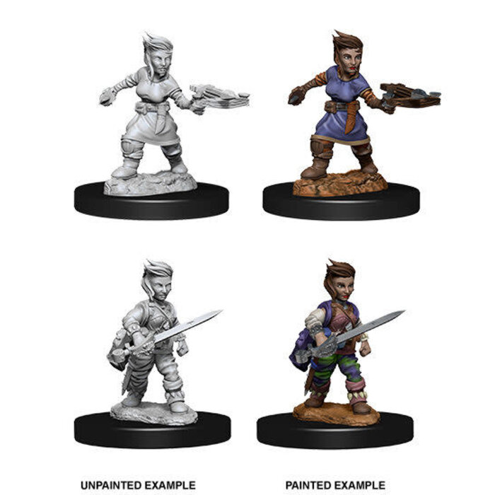 Wizkids/NECA LLC Pathfinder Deep Cuts Miniatures: Female Halfling Rogue