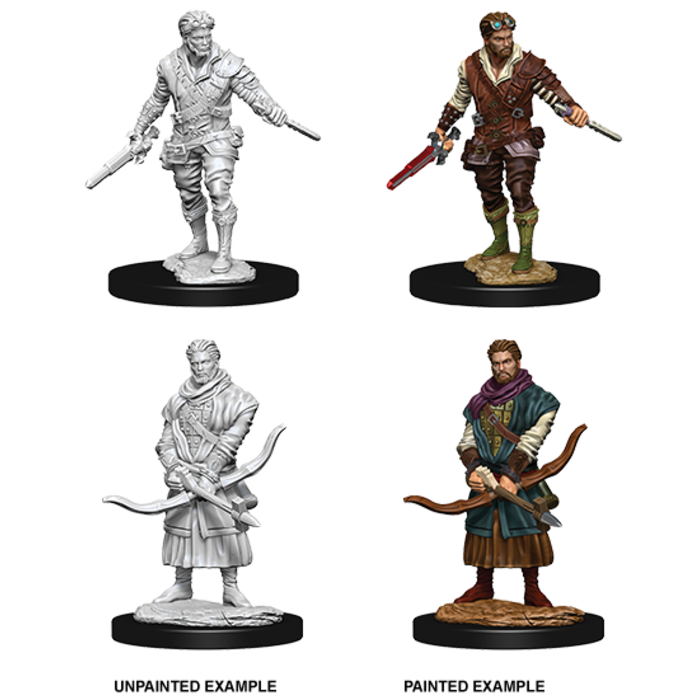 Wizkids/NECA LLC Nolzur's Marvelous Miniatures: Male Human Rogue