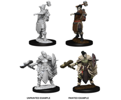 Wizkids/NECA LLC Nolzur's Marvelous Miniatures: Half-Orc Barbarian Female