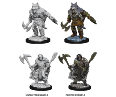 Wizkids/NECA LLC Nolzur's Marvelous Miniatures: Half-Orc Barbarian Male