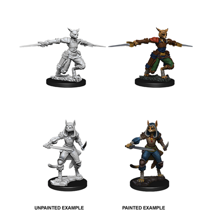Wizkids/NECA LLC Nolzur's Marvelous Miniatures: Female Tabaxi Rogue