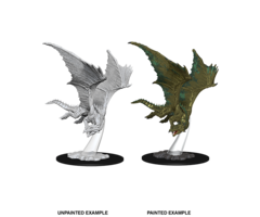 Wizkids/NECA LLC Nolzur's Marvelous Miniatures: Young Bronze Dragon