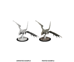 Wizkids/NECA LLC Nolzur's Marvelous Miniatures: Young White Dragon
