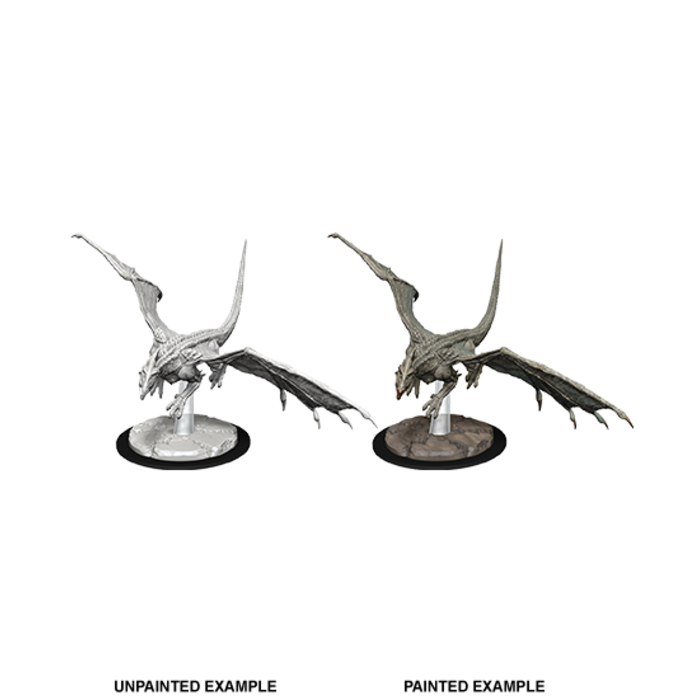 Wizkids/NECA LLC Nolzur's Marvelous Miniatures: Young White Dragon