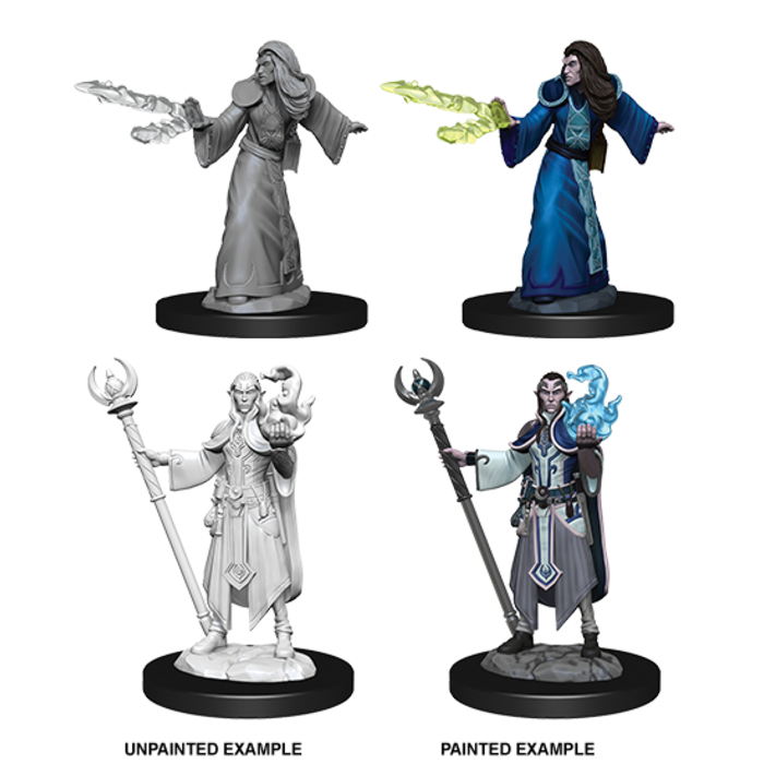 Wizkids/NECA LLC Nolzur's Marvelous Miniatures: Male Elf Wizard
