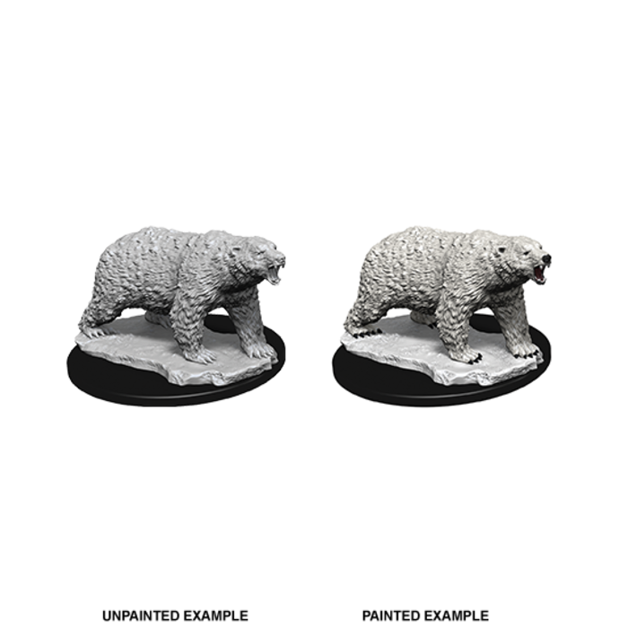 Wizkids/NECA LLC Pathfinder Deep Cuts Miniatures: Polar Bear