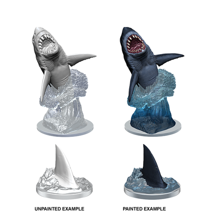 Wizkids/NECA LLC Pathfinder Deep Cuts Miniatures: Shark
