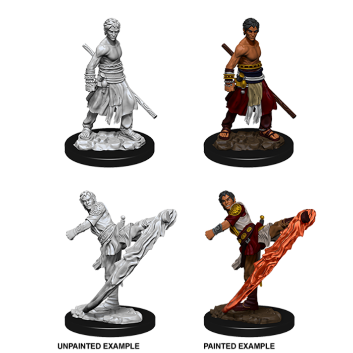 Wizkids/NECA LLC Nolzur's Marvelous Miniatures: Male Half-Elf Monk