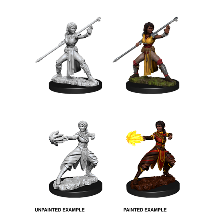 Wizkids/NECA LLC Nolzur's Marvelous Miniatures: Female Half-Elf Monk
