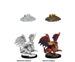 Wizkids/NECA LLC Nolzur's Marvelous Miniatures: Red Dragon Wyrmling