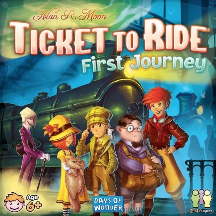 Days of Wonder Ticket to Ride: First Journey - North America
