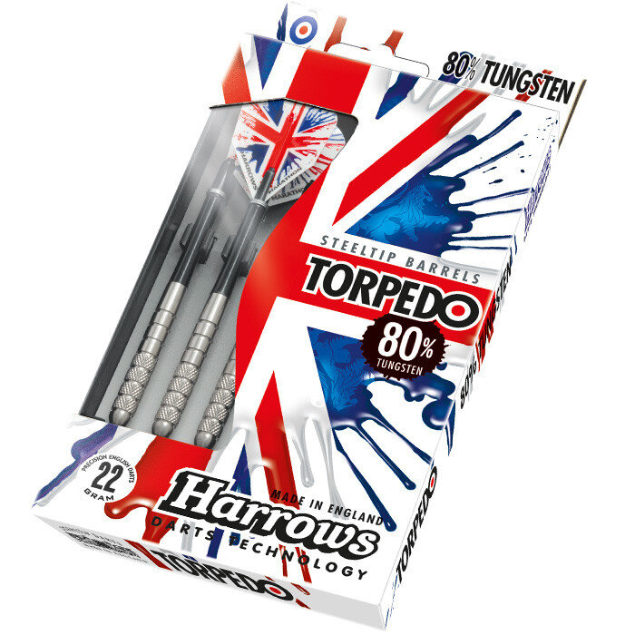 Harrows Darts Torpedo 80% Tungsten Dart Set