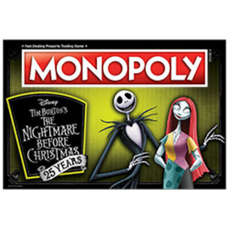 USA OPOLY Monopoly - Nightmare Before Christmas 25th Anniversary USA OPOLY Monopoly - Nightmare Before Christmas 25th Anniversary