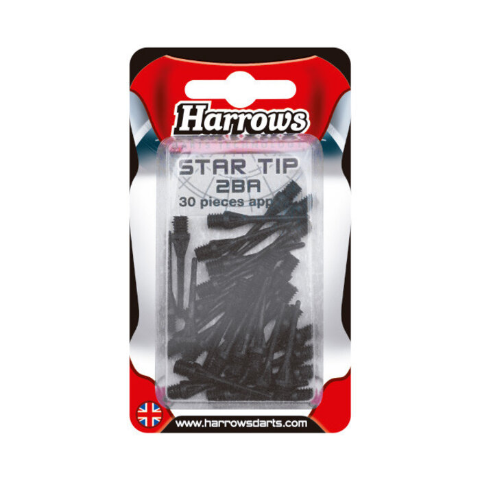 Harrows Darts Softip 2BA Replacement Tips (Pack of 30)