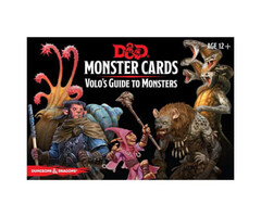 Wizards of the Coast Dungeons & Dragons 5E: Monster Cards - Volo's Guide to Monsters