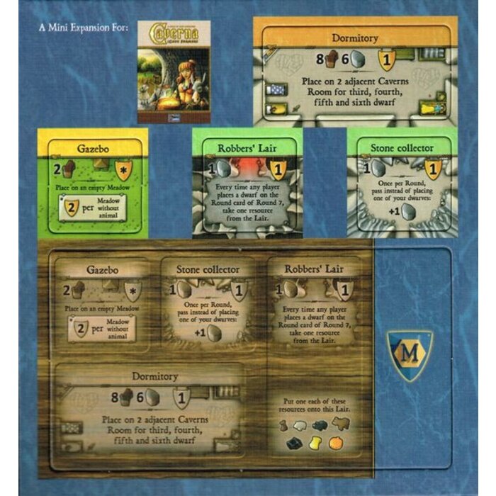 Mayfair Games Caverna: Mini Expansion Set