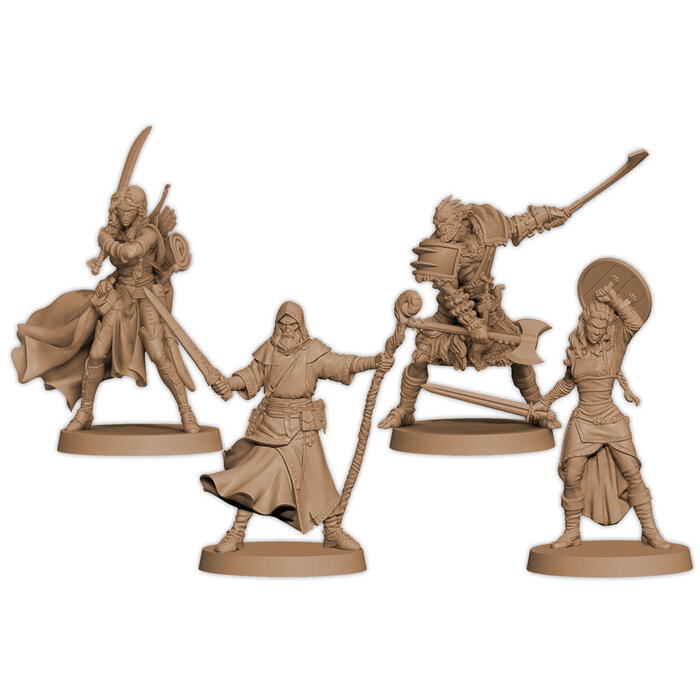 CMON Zombicide: Green Horde/Black Plague Friends and Foes Expansion