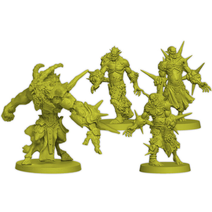CMON Zombicide: Green Horde/Black Plague Friends and Foes Expansion