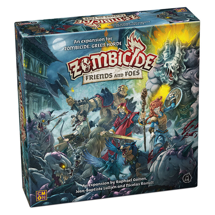 CMON Zombicide: Green Horde/Black Plague Friends and Foes Expansion