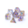 Poly RPG Dice Set Blue/Purple Wisp