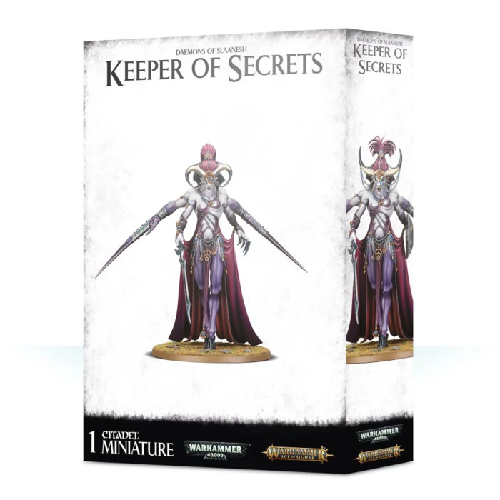 Games Workshop Warhammer 40K: Chaos Daemons (Slaanesh)/Age of Sigmar: Hedonites of Slaanesh - Keeper of Secrets