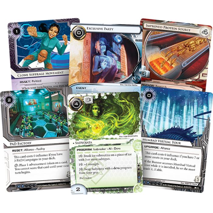 Fantasy Flight Games Android Netrunner LCG: Mumbad Cycle 1 - Kala Ghoda Data Pack