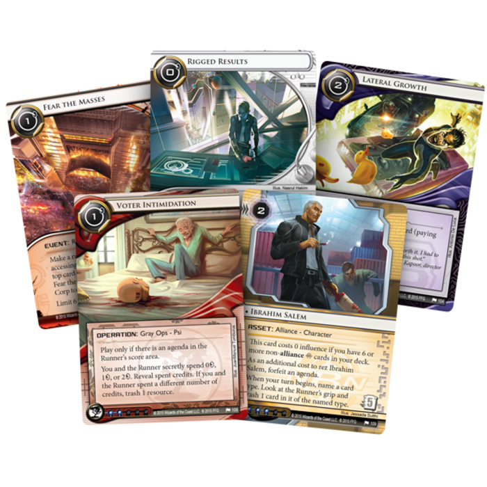 Fantasy Flight Games Android Netrunner LCG: Mumbad Cycle 6 - Fear the Masses Data Pack