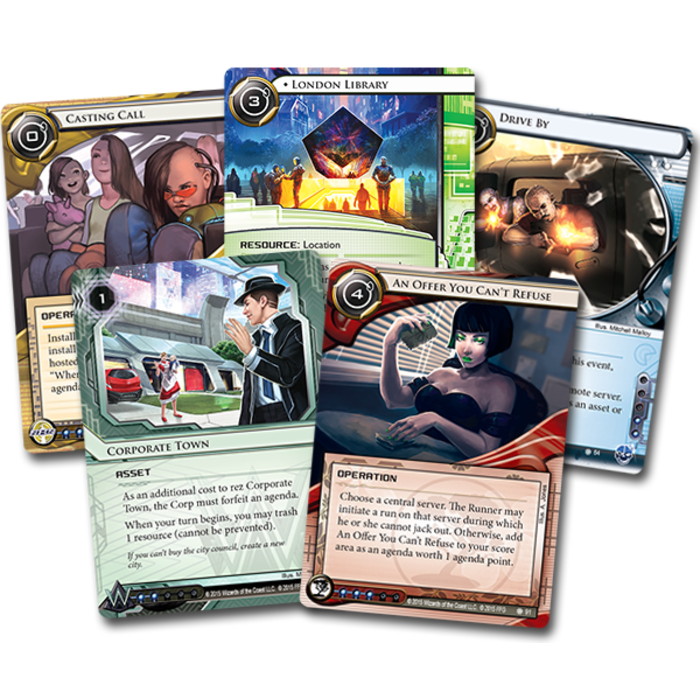 Fantasy Flight Games Android Netrunner LCG: SanSan Cycle 1 - The Valley Data Pack