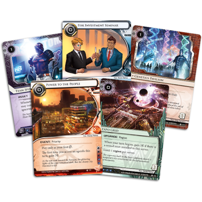 Fantasy Flight Games Android Netrunner LCG: SanSan Cycle 6 - The Universe of Tomorrow Data Pack