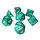 7-Piece RPG Dice Set: Marble (Assorted Colours)
