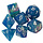 7-Piece RPG Dice Set: Festive (Assorted Colours)