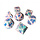 7-Piece RPG Dice Set: Festive (Assorted Colours)