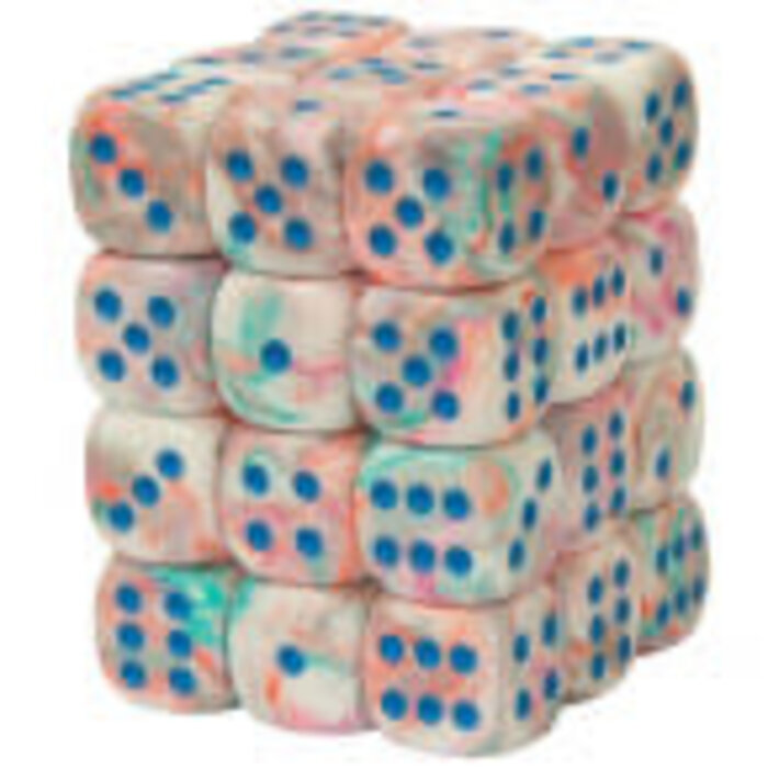 Chessex 36d6 Dice Block (12mm): Festive (Assorted Colours)