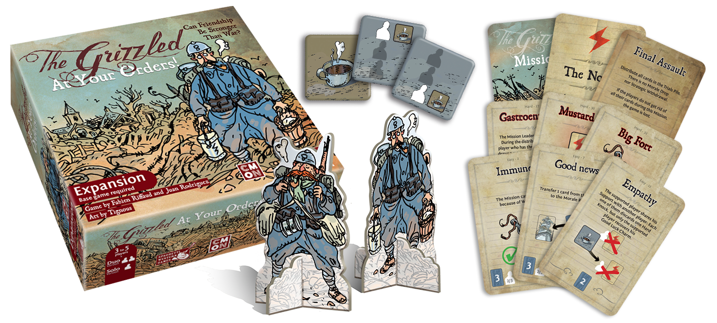 The Grizzled: At Your Orders! Expansion - Boardgames.ca