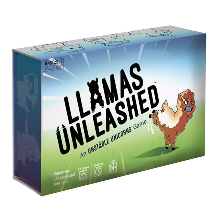 TeeTurtle Games Llamas Unleashed