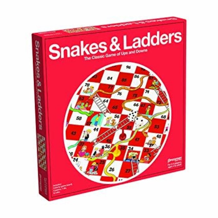Pressman Red Box: Snakes & Ladders
