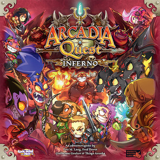 Cool Mini or Not Arcadia Quest: Inferno Standalone Expansion Cool Mini or Not Arcadia Quest: Inferno Standalone Expansion