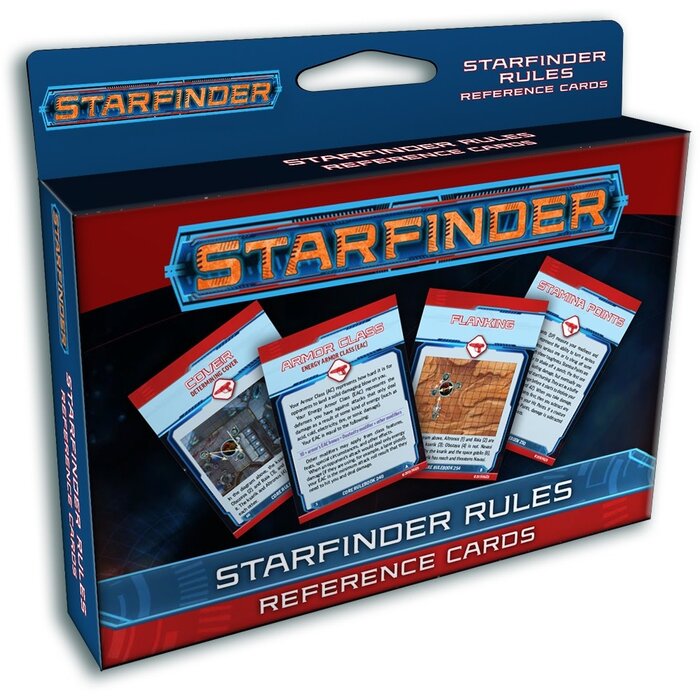 Paizo Publishing Starfinder RPG: Rules Reference Cards