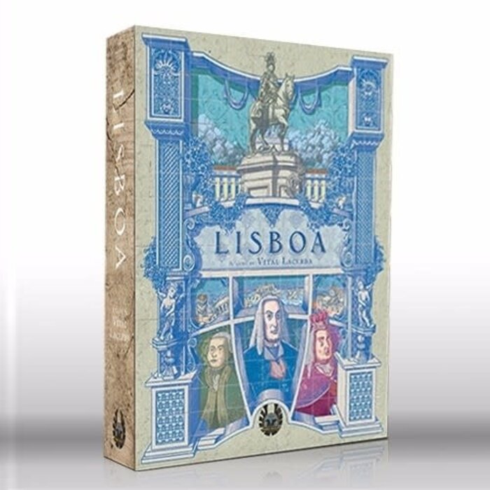 Eagle-Gryphon Games Lisboa - Deluxe Edition w/ Stretch Goals Reprint