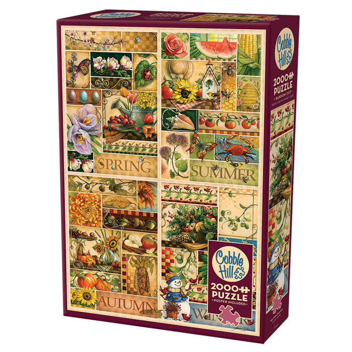 Cobble Hill Puzzles 2000 pcs - The Four Seasons