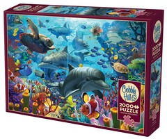 Cobble Hill Puzzles 2000 pcs - Coral Sea