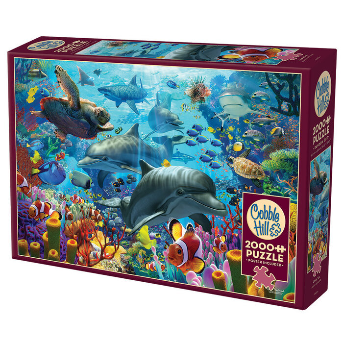 Cobble Hill Puzzles 2000 pcs - Coral Sea