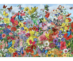 Cobble Hill Puzzles 1000 pcs - Butterfly Garden