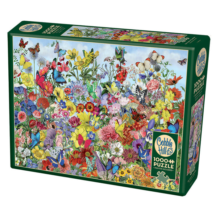 Cobble Hill Puzzles 1000 pcs - Butterfly Garden